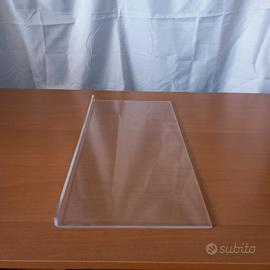10 mensole in plexiglas trasparente