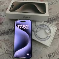 IPhone 15 Pro 256 GB — Titanio Naturale