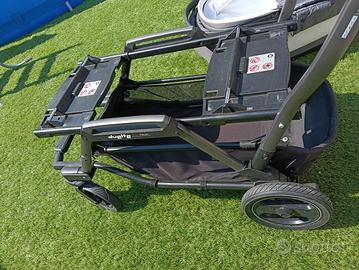 Passeggino gemellare peg perego