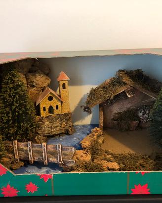 Presepe con statuine
