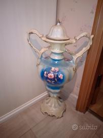 vaso in ceramica decorato 