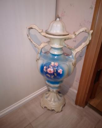 vaso in ceramica decorato 