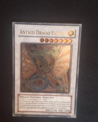 Carta yu gi oh antico drago fatato ultimate