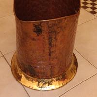 vaso in ottone e rame