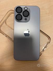iPhone 15 Pro 128 GB – Titanio Naturale