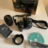 Nikon D5300 kit 18-55 come nuova