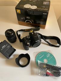 Nikon D5300 kit 18-55 come nuova