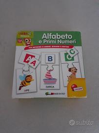gioco alfabeto e primi numeri 