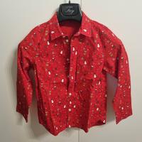 Camicia Natalizia bimbo, taglia 6/7 anni.