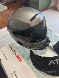 Casco Ruroc Atlas Carbon 4.0 Titanio XL-XXL
