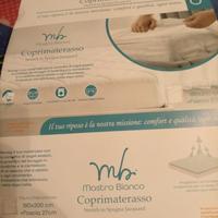 coprimaterasso matrimoniale con spugna 