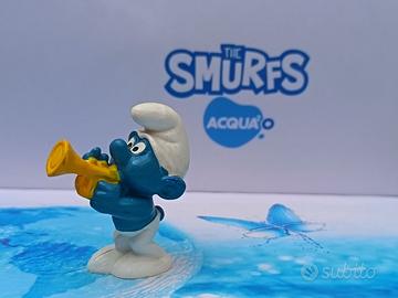 Puffi Puffo Tromba 20072 Smurfs Trumpet Variante 2