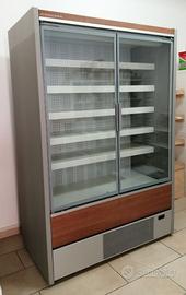 ESPOSITORE MURALE REFRIGERATO PORTE A BATTENTE