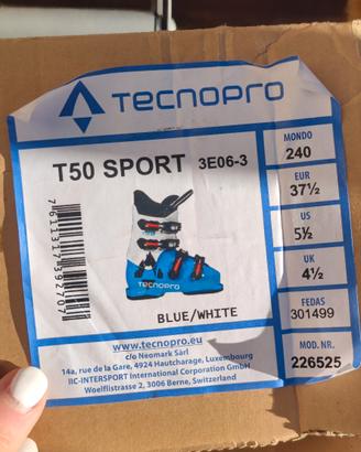 scarpone sci mis. 37.50