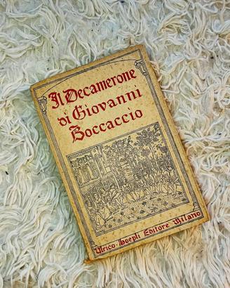 Il Decamerone – Giovanni Boccaccio – Hoepli 1938