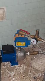 Pompa acqua Lowara +presscontrol e serbatoio