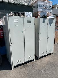 Armadio guardaroba spogliatoio 2 ante