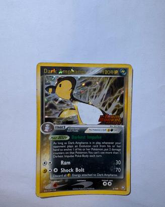 Dark Ampharos 2/109 carte pokemon
