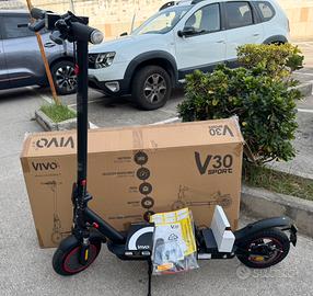 Monopattino Elettrico VivoBike V30 Sport Nero