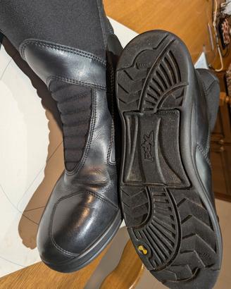 Stivali XPd in pelle nera numero 45 