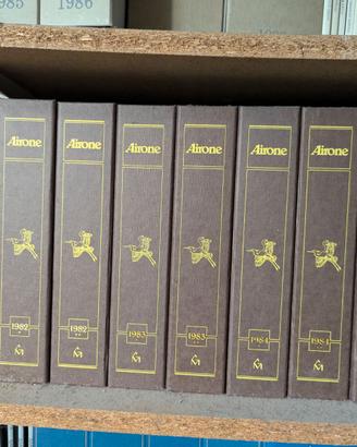 Rivista airone 1981 1984 con raccoglitori