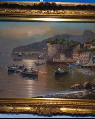 Quadro sorrento pittore mario galanti