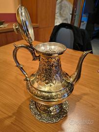 teiera d'ottone Royal Sheffield