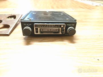 autoradio lettore cassette anni 60 -70