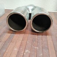 Terminale doppio 76 mm