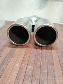 Terminale doppio 76 mm