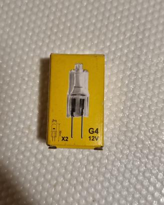Lampadina alogena G4 20W 12V