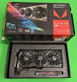 Scheda video ASUS ROG-STRIX-RXVEGA56-O8G-GAMING Ra