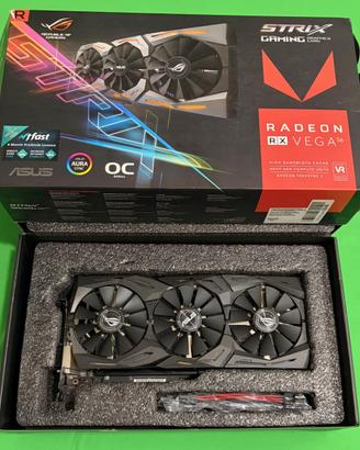 Scheda video ASUS ROG-STRIX-RXVEGA56-O8G-GAMING Ra