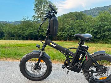 Bici Elettrica Pieghevole Fat Bike "The One" Rider