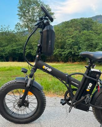 Bici Elettrica Pieghevole Fat Bike "The One" Rider