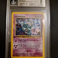 Pokemon Misdreavus 1st edition neo revelation bgs8