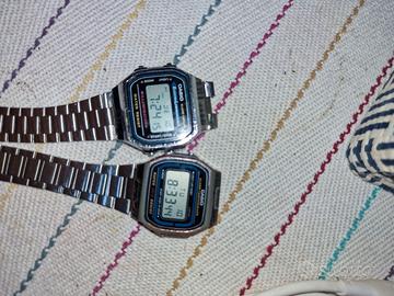 Lotto 2 orologi Casio vintage funzionanti