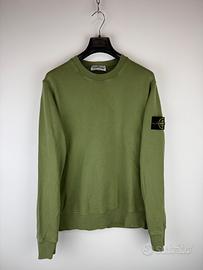 Felpa verde Stone Island