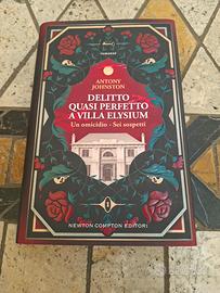 Libro 'Delitto quasi perfetto a Villa Elysium'