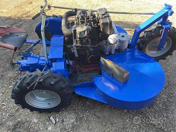 Motocoltivatore 2 cilindri gasolio tagliaerba