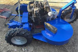 Motocoltivatore 2 cilindri gasolio tagliaerba