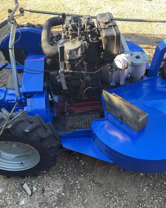Motocoltivatore 2 cilindri gasolio tagliaerba