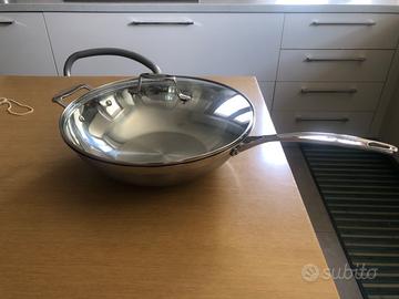 Wok Scanpan 32 cm con coperchio