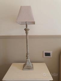 Coppia abat-jour shabby