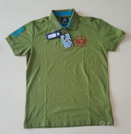 Nuova Polo La Martina Buenos Aires Verde Taglia L