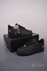 Nike Air Force 1 Low Supreme Black(Donna)