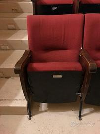 Poltrone Teatro vintage anni '70