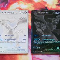 Zekrom Nero 172/086 e Reshiram Bianco 173/086 ITA