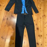 Completo (giacca + pants) Nero Benetton Slim