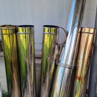 Canna fumaria in acciaio